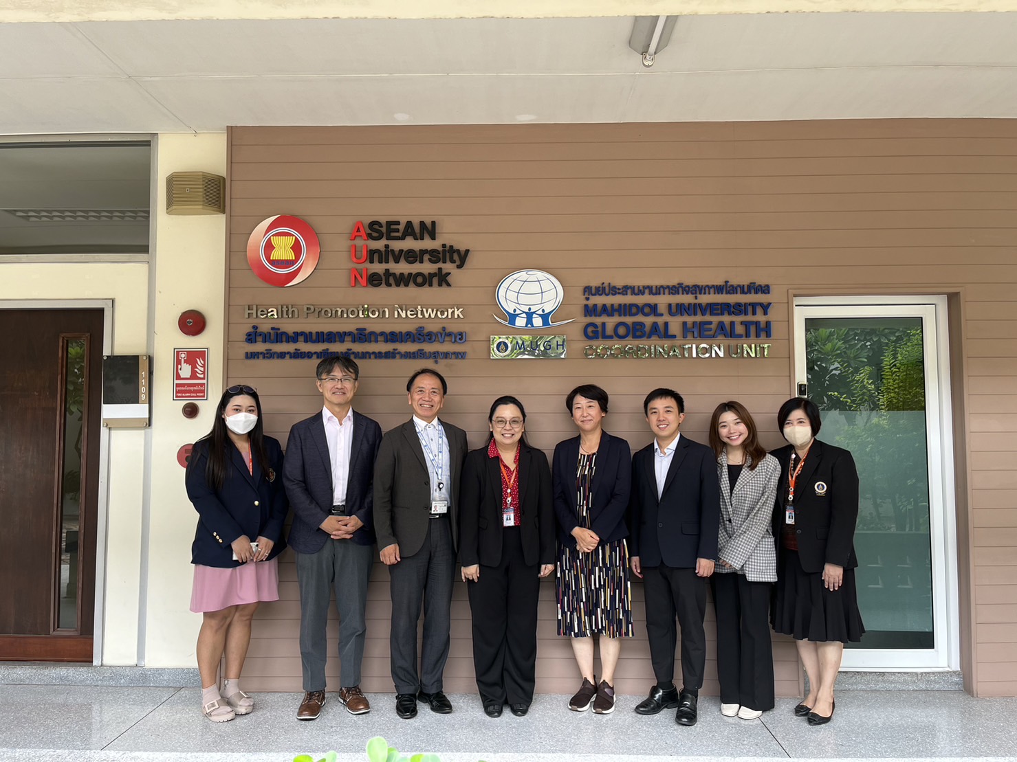 AUN-HPN welcomed the visiting team from Center for Global Health, Osaka University